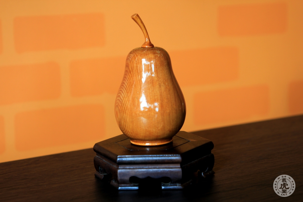 木頭藝術品-梨子